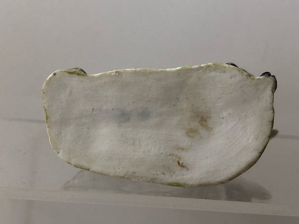 German Porcelain Scent Bottle in the form of a Sheep, 18th C