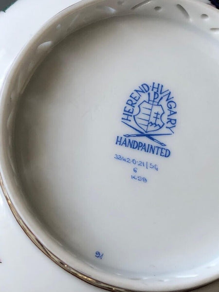 Herend Porcelain Song Pattern Cream Jug