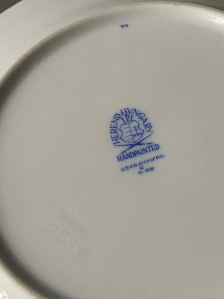 Herend Porcelain Oiseaux Chinois Pattern Trio