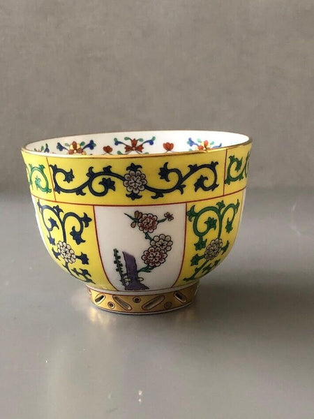 Herend Porcelain Siang Jaune Pattern Trio