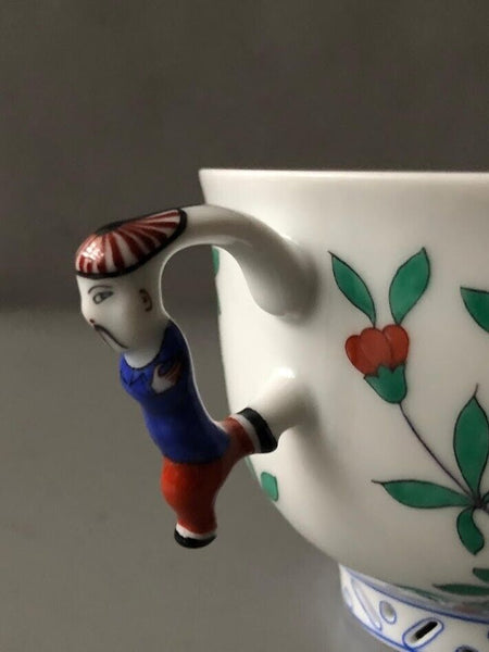 Herend Porcelain Oiseaux Chinois Pattern Trio