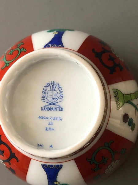 Herend Porcelain Godollo Pattern Trio