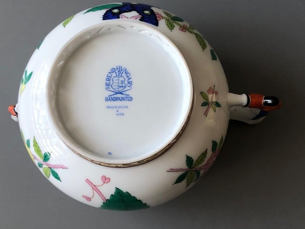 Herend Porcelain Song Pattern Cream Jug