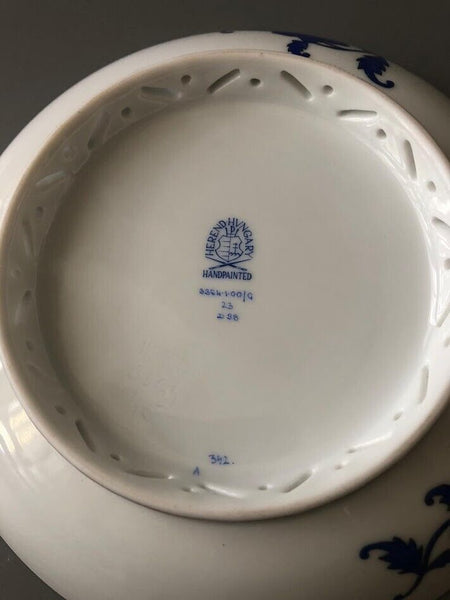 Herend Porcelain Godollo Pattern Trio