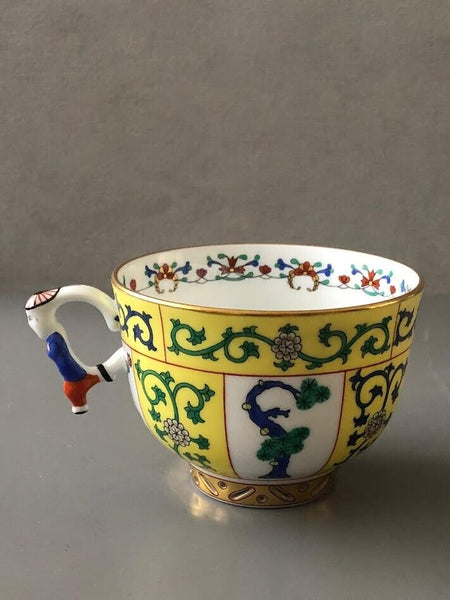 Herend Porcelain Siang Jaune Pattern Trio