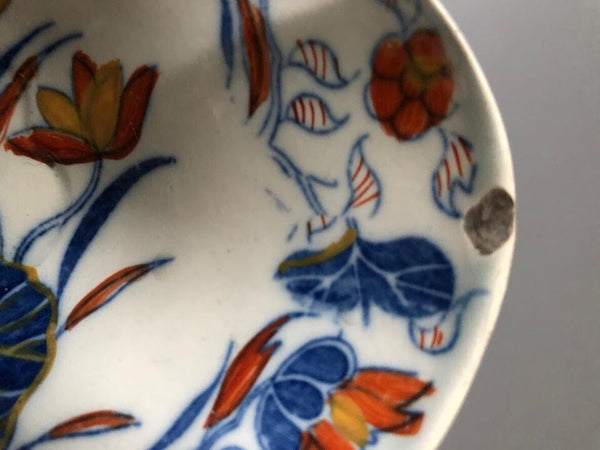 James Donovan Faïence "Water Lily" Desert Dish, Dublin 1810 RARE