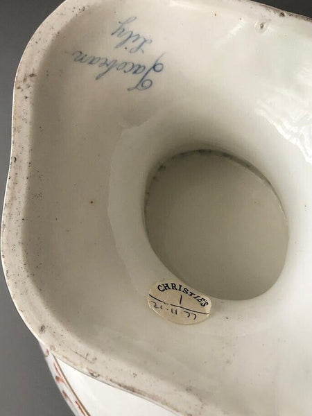 Derby Porcelain Botanical Pedestal Bowl, William "Quaker " Pegg, Circa 1800