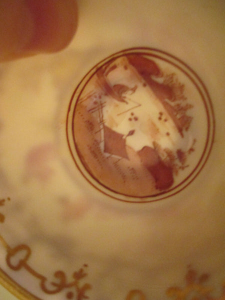 Meissen / Dresden Porcelain Chinoiserie Tea Bowl & Saucer. (No 2)