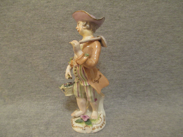 Furstenberg Porcelain Gardner Figure 1700's