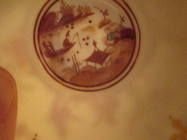 Meissen / Dresden Porcelain Chinoiserie Tea Bowl & Saucer. (No1)