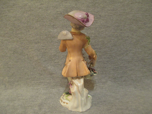 Furstenberg Porcelain Gardner Figure 1700's