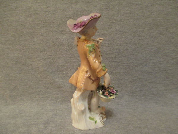 Furstenberg Porcelain Gardner Figure 1700's