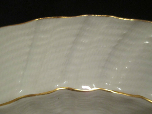 Meissen Porcelain Swan Service Soup Plate 19th C