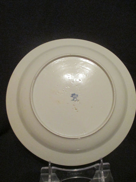 Assiette creuse à motif roche et oiseau en porcelaine de Kassel extrêmement rare 1770 (2)