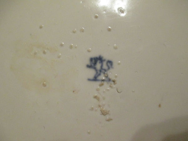 Assiette creuse à motif roche et oiseau en porcelaine de Kassel extrêmement rare 1770 (2)