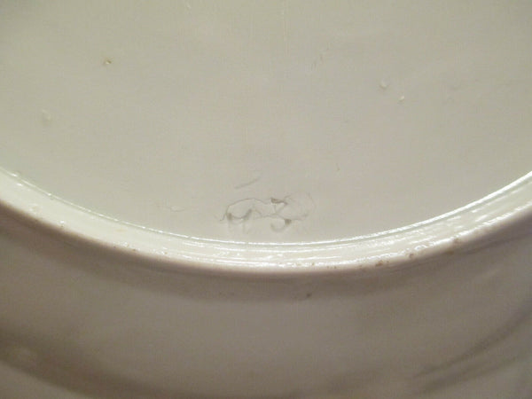 Assiette creuse à motif roche et oiseau en porcelaine de Kassel extrêmement rare 1770 (2)