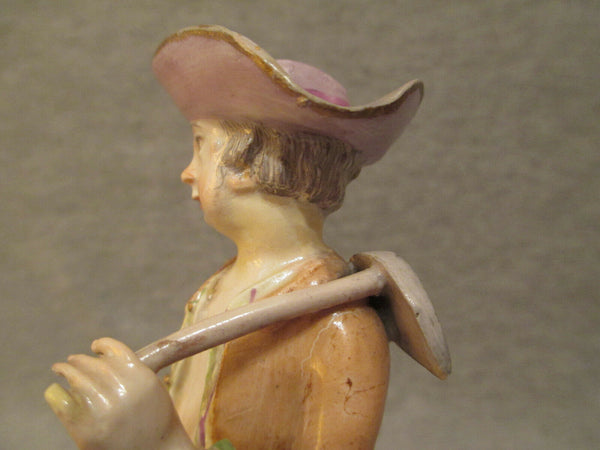 Furstenberg Porcelain Gardner Figure 1700's