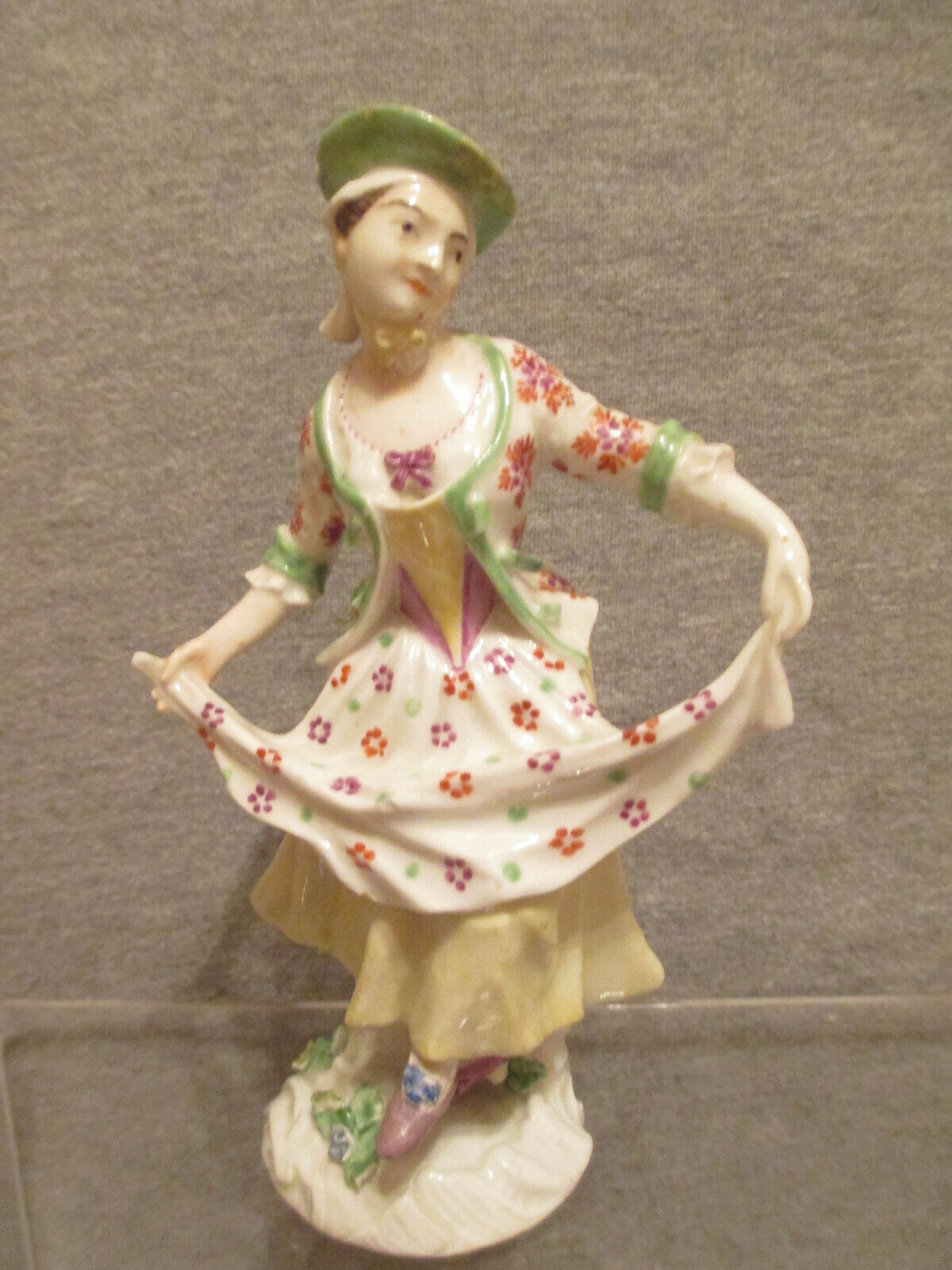 Meissen Porcelain Dancing Figure, Circa 1750 by J.J. Kaendler and P. Reinicke