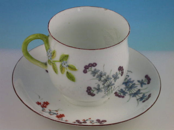 Chelsea Porzellan Kakiemon Floral Teeschale und Untertasse 1755