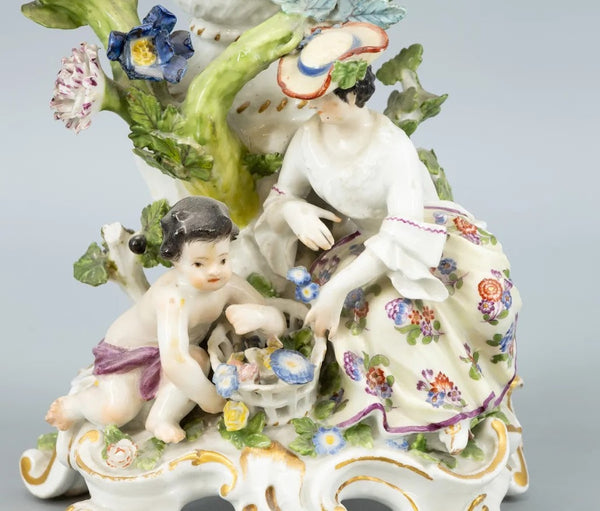 Meissen Figural Potpourri Vase 1750