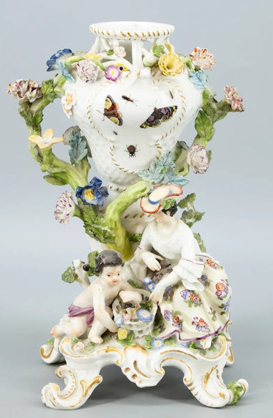 Meissen Figural Potpourri Vase 1750