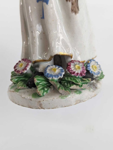 Bow Porcelain Figure of a Standing Nun (3). circa 1753