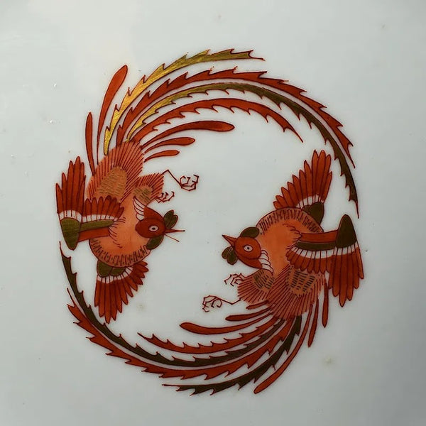 Meissen Read Dragon, K.H.C. (Königliche Hof-Conditorei) Plate, 18th C