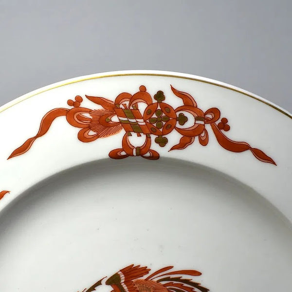 Meissen Read Dragon, K.H.C. (Königliche Hof-Conditorei) Plate, 18th C