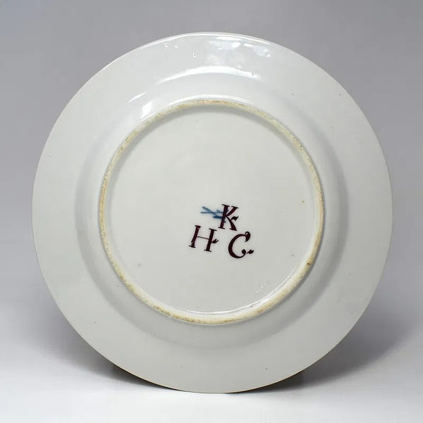 Meissen Read Dragon, K.H.C. (Königliche Hof-Conditorei) Plate, 18th C