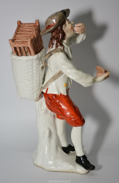 Meissen Porcelain "Cris de Paris" Snuff Taking Peasant, Circa 1745