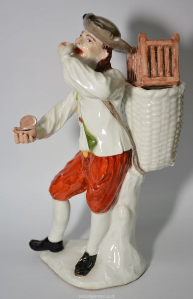 Meissen Porcelain "Cris de Paris" Snuff Taking Peasant, Circa 1745