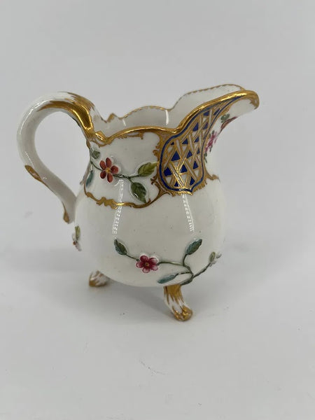 Sevres Porcelain Floral Moulded Milk Jug 1759-1760