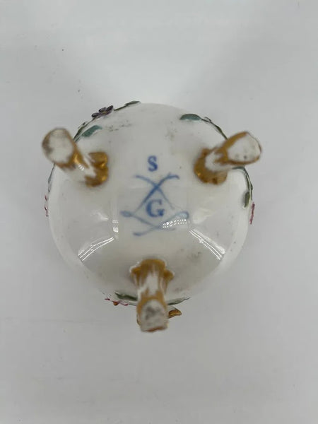 Sevres Porcelain Floral Moulded Milk Jug 1759-1760