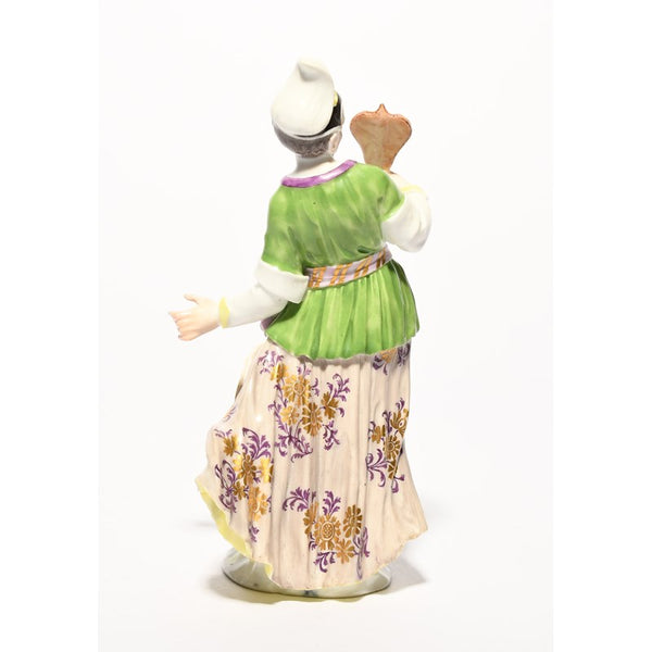Meissen Porcelain Chinoiserie Dancer, P Reinicke, circa 1745-1750