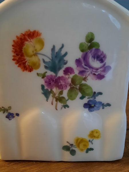 Meissen Porcelain Floral Tea Caddy 1740