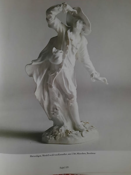 Meissen Porcelain Figurine of " The Wanderer 19th C, Very Rare Ex- Sothebys