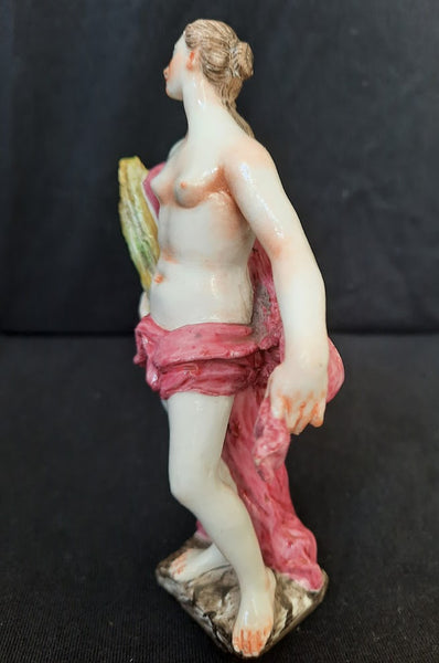 Doccia Porcelain Classical Figure Emblematic of Autumn 1760 - 1770