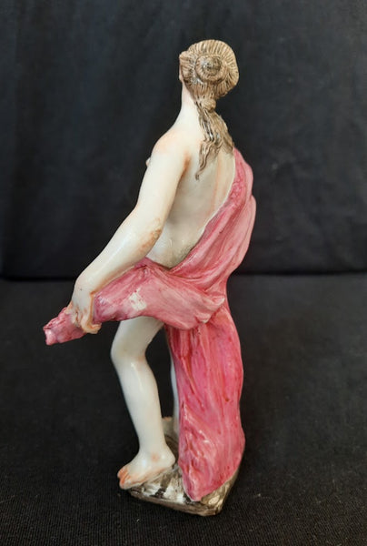 Doccia Porcelain Classical Figure Emblematic of Autumn 1760 - 1770