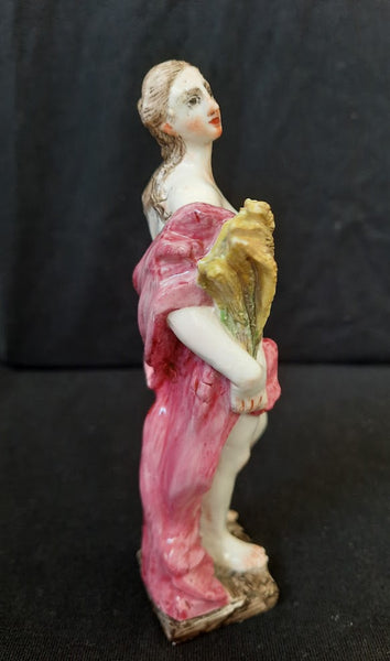 Doccia Porcelain Classical Figure Emblematic of Autumn 1760 - 1770