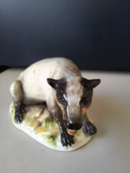 Meissen Figure of a Badger, Circa 1870