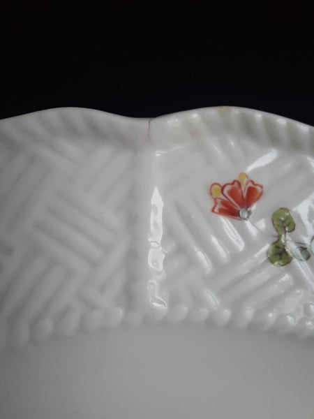 Meissen Porcelain Korean Lion Pattern Plate with Sulkowsky Rim, circa 1730-1735
