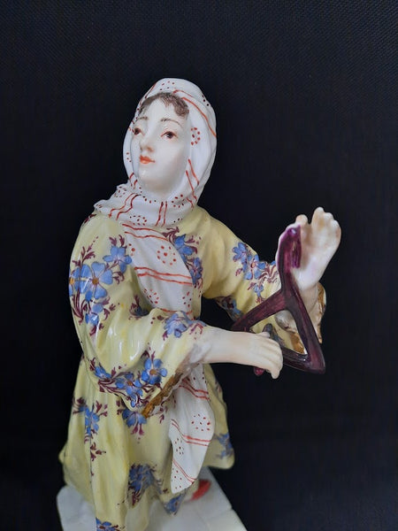 A Rare Pair of Meissen Greek Musicians, 1745-1750, Johann Friedrich Eberlien