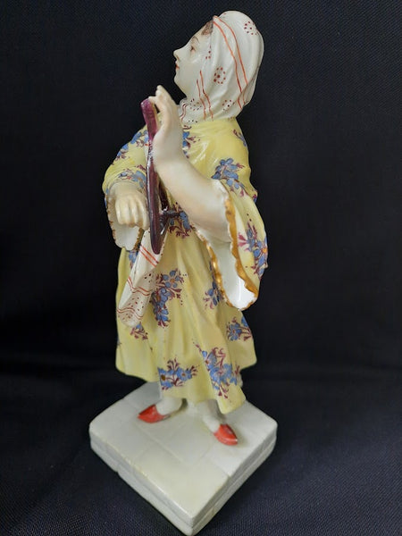 A Rare Pair of Meissen Greek Musicians, 1745-1750, Johann Friedrich Eberlien