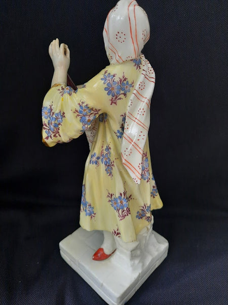 A Rare Pair of Meissen Greek Musicians, 1745-1750, Johann Friedrich Eberlien