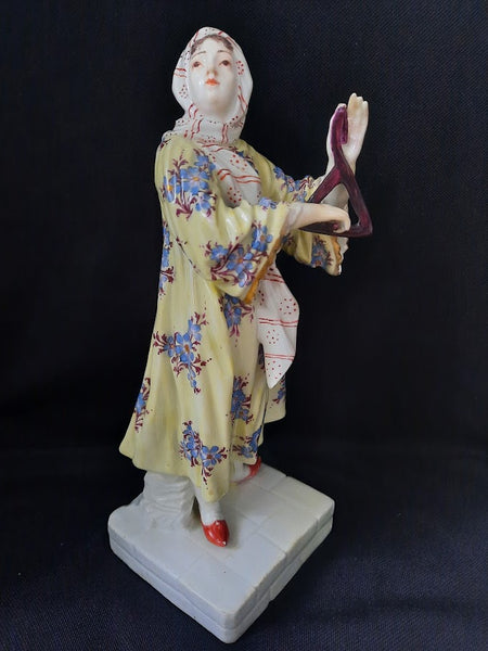 A Rare Pair of Meissen Greek Musicians, 1745-1750, Johann Friedrich Eberlien