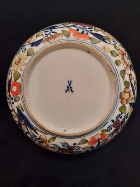Meissen Zwiebelmuster&nbsp; Hausmaler Slop Bowl, 18th C
