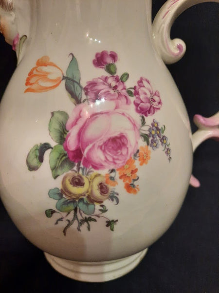 Ansbach Porcelain Floral Coffee Pot, circa 1760