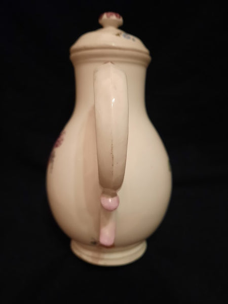 Ansbach Porcelain Floral Coffee Pot, circa 1760