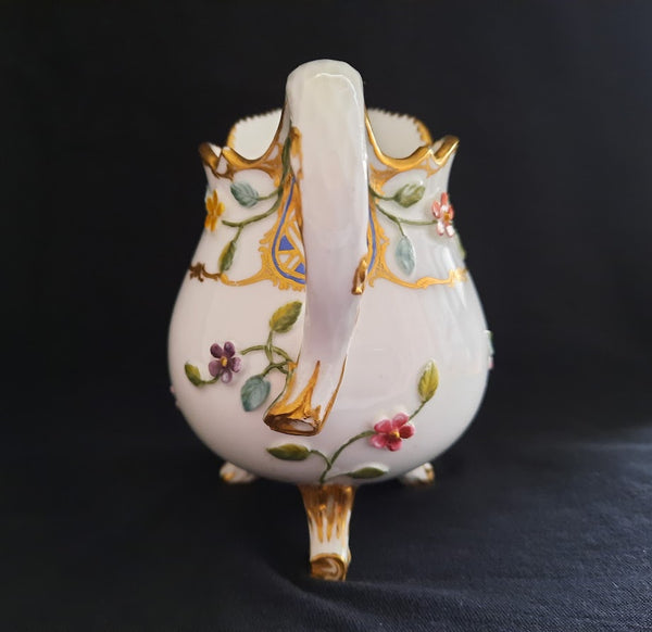 Sevres Porcelain Floral Moulded Milk Jug 1759-1760