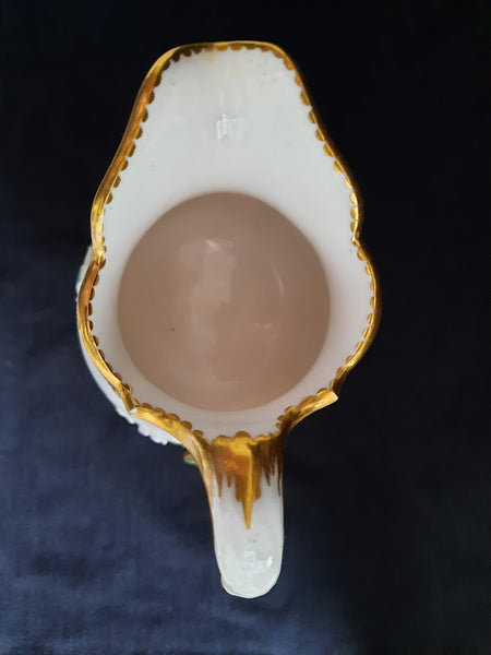 Sevres Porcelain Floral Moulded Milk Jug 1759-1760